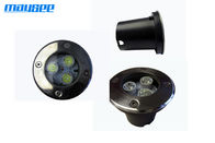 High Power Ronde LED Inground Pool Lights 3x1w met roestvrij stalen Top Cover