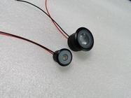 0,5 W kleine LED-spotlamp met zwarte afwerking 316 RVS materialen LED-inbouwverlichting