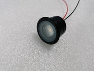 LED-spotlamp met zwarte afwerking 1W 316 roestvrij staal Materiaal Behuizing IP68 onderwaterlicht