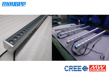 licht van de de Muurwasmachine van 36Watt DMX512 IP65 CREE het Lineaire Geleide met Multihoeklens