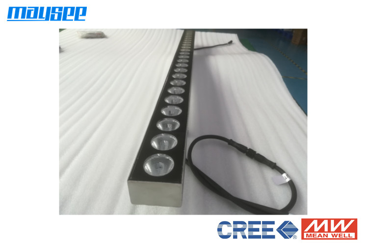 Roestvrij staal 40W LED wandwasser lichten met Cree led DMX512 besturing voor gebouw decoratie